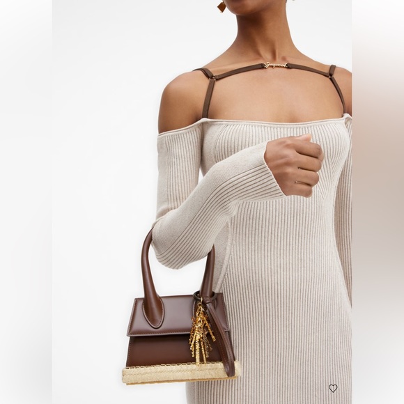 Jacquemus Le Chicito moyen raffia bag - Picture 5 of 10